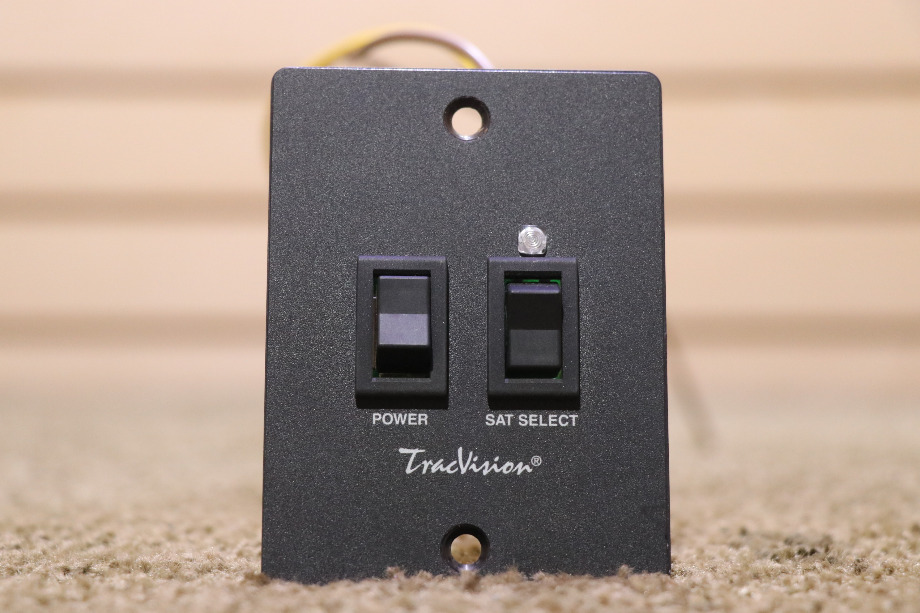 USED 02-1236-01 TRACVISION SWITCH PANEL RV PARTS FOR SALE RV Electronics 