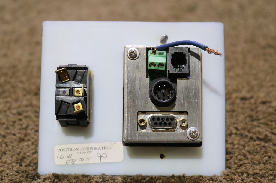USED TRACVISION SATELLITE / ANTENNA BOOSTER / PARK CABLE SWITCH PANEL MOTORHOME PARTS FOR SALE RV Electronics 
