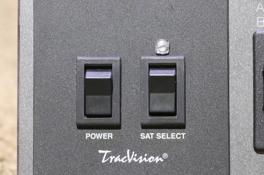 USED TRACVISION SATELLITE / ANTENNA BOOSTER / PARK CABLE SWITCH PANEL MOTORHOME PARTS FOR SALE RV Electronics 