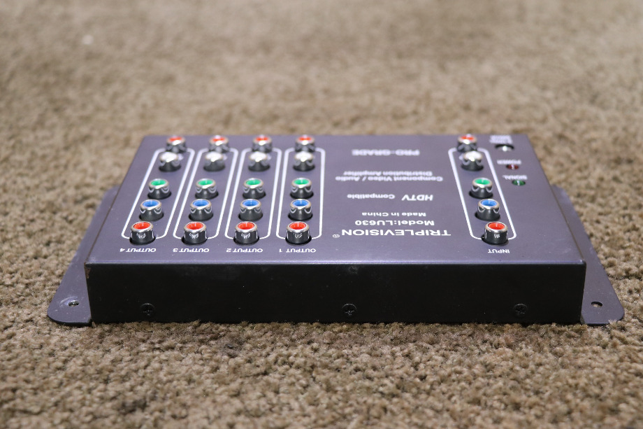 USED MOTORHOME TRIPLEVISION LU630 COMPONENTS VIDEO / AUDIO DISTRIBUTION AMPLIFIER FOR SALE RV Electronics 