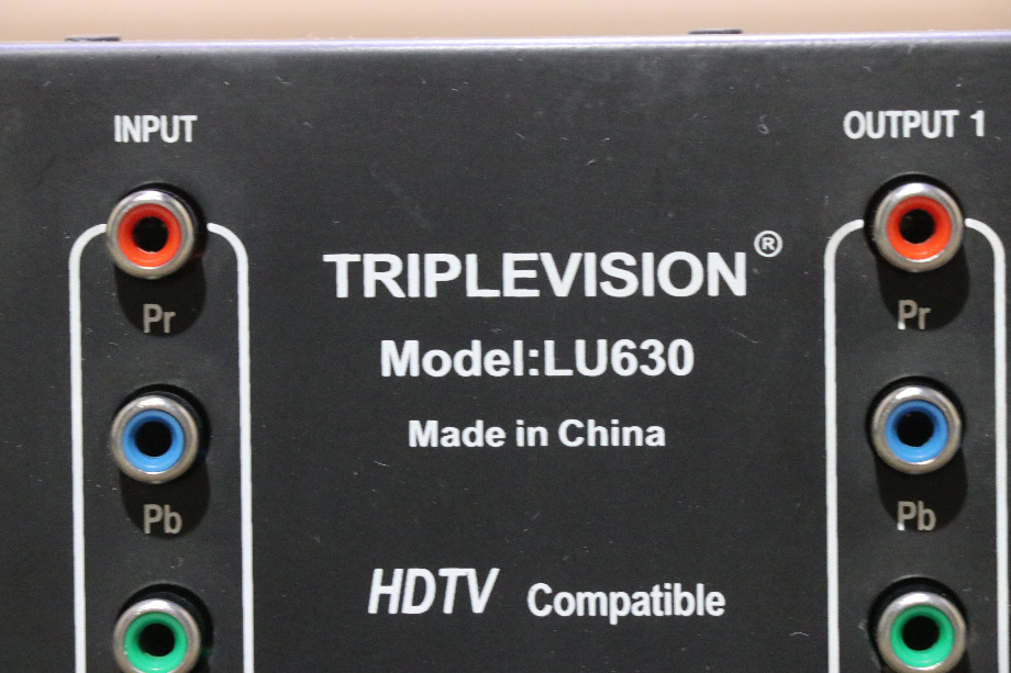 USED MOTORHOME TRIPLEVISION LU630 COMPONENTS VIDEO / AUDIO DISTRIBUTION AMPLIFIER FOR SALE RV Electronics 
