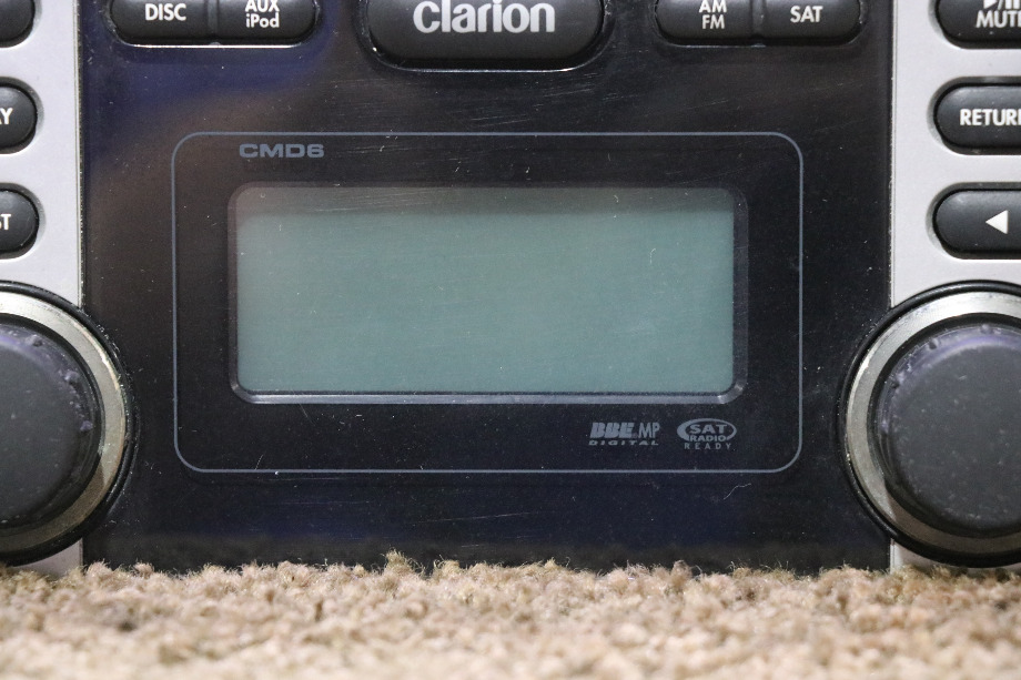 USED CMD6 CLARION WATERTIGHT MARINE CD/USB RECEIVER FOR SALE RV Electronics 