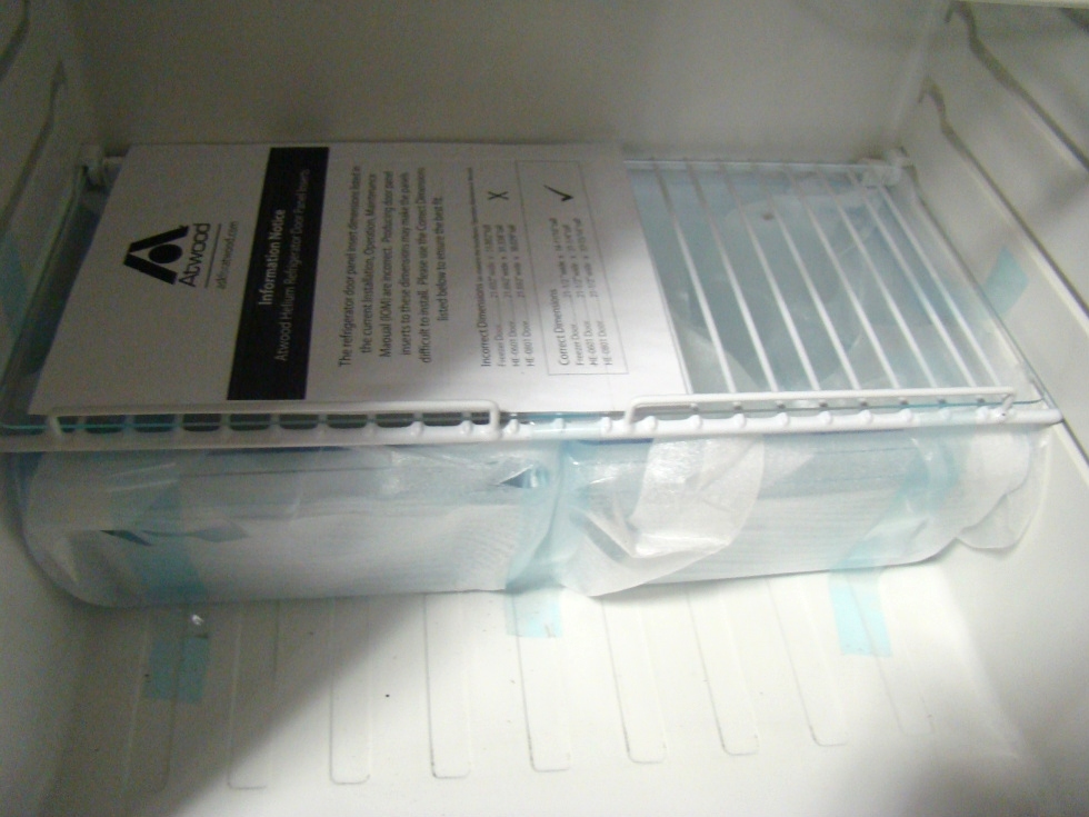 RV Appliances USED RV MOTORHOME BLACK ATWOOD HELIUM REFRIGERATOR