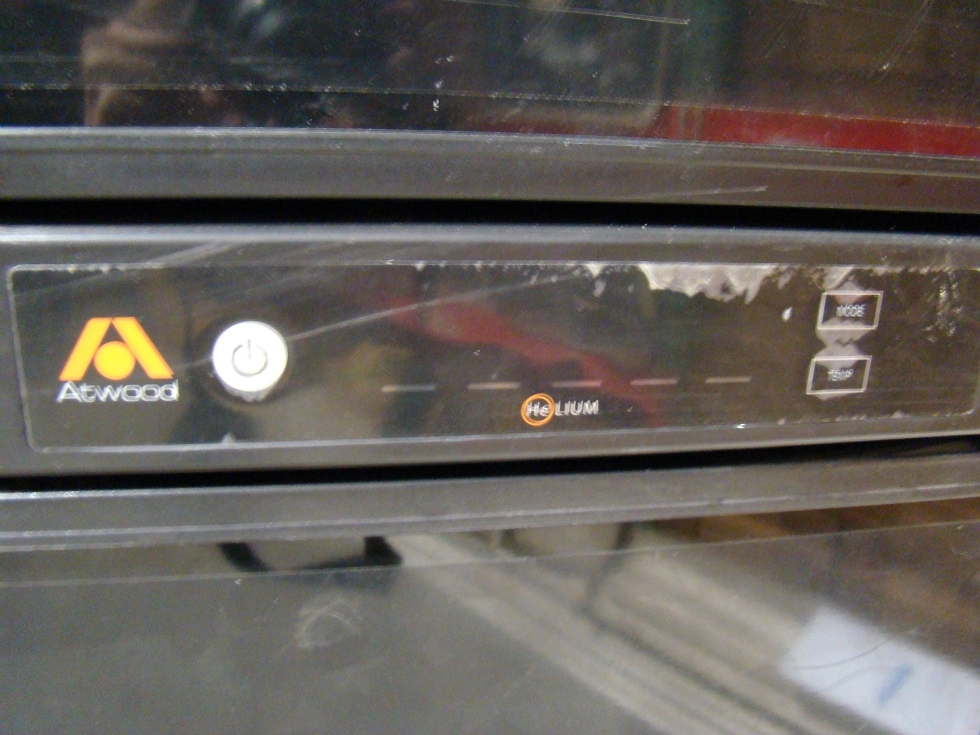 RV Appliances USED RV MOTORHOME BLACK ATWOOD HELIUM REFRIGERATOR