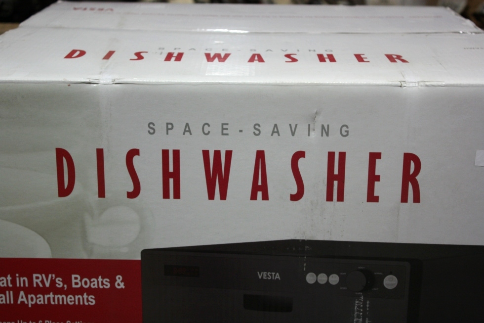 RV Appliances WESTLAND VESTA DWV322CB COUNTER TOP DISHWASHER RV