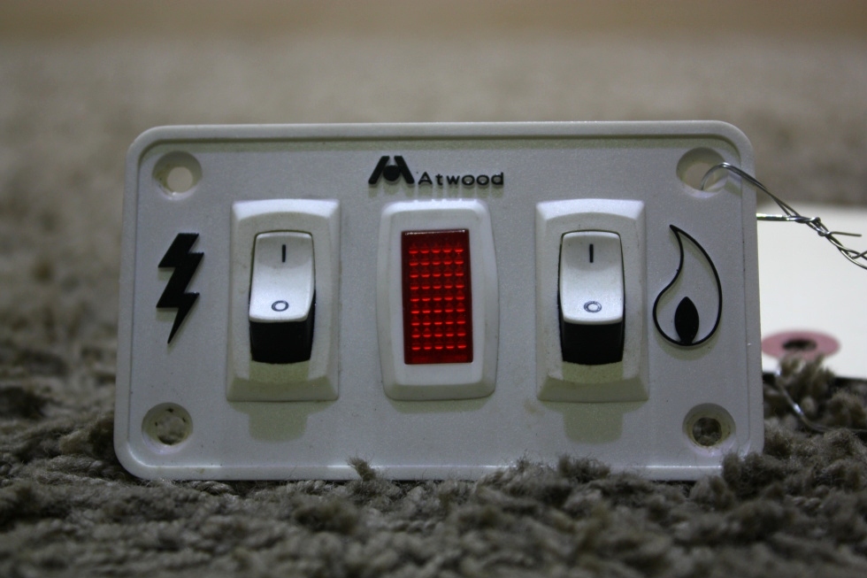RV Appliances USED MOTORHOME ATWOOD WATER HEATER SWITCH PANEL FOR SALE RV Water Heater Parts