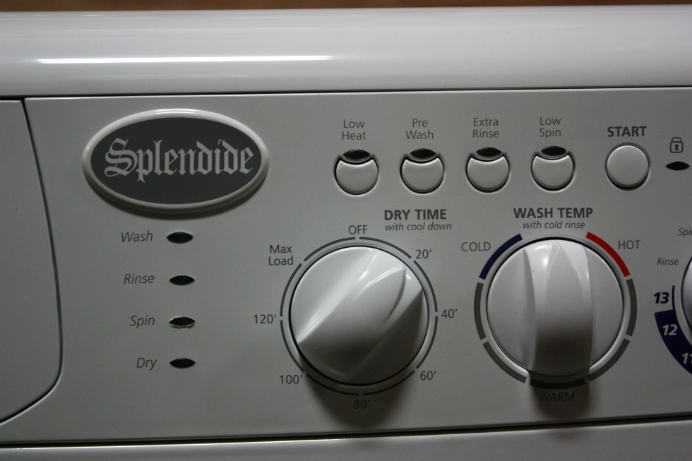 RV Appliances NEW SPLENDIDE EXTRA HIGH CAPACITY WASHER/DRYER COMBO RV
