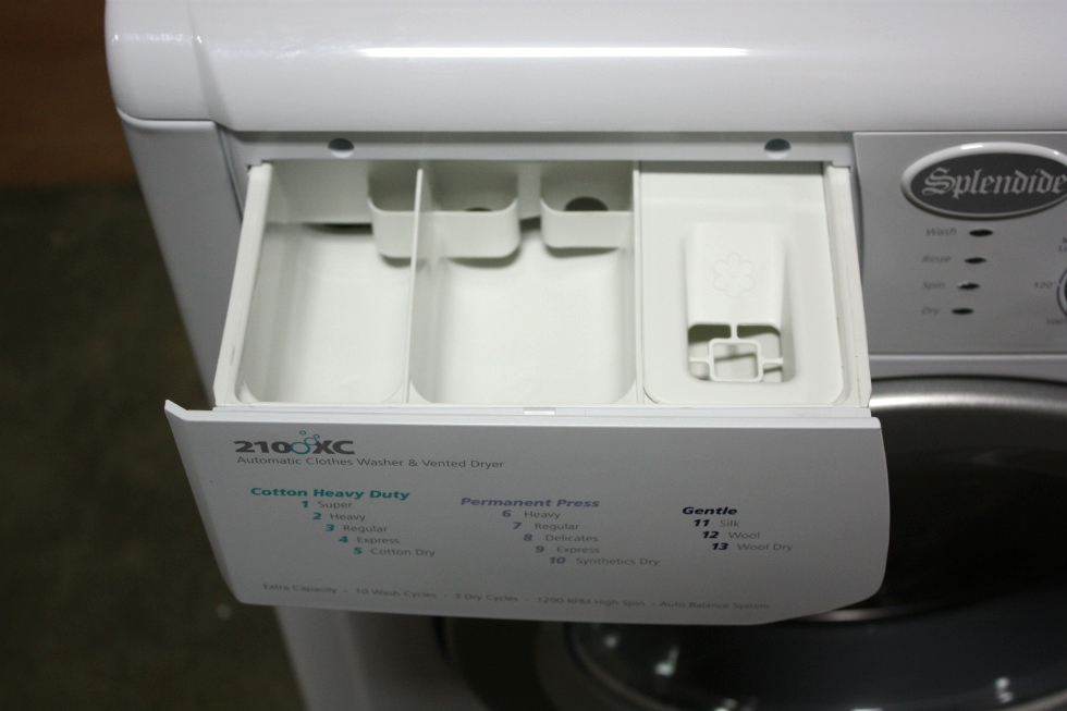 RV Appliances NEW SPLENDIDE EXTRA HIGH CAPACITY WASHER/DRYER COMBO RV