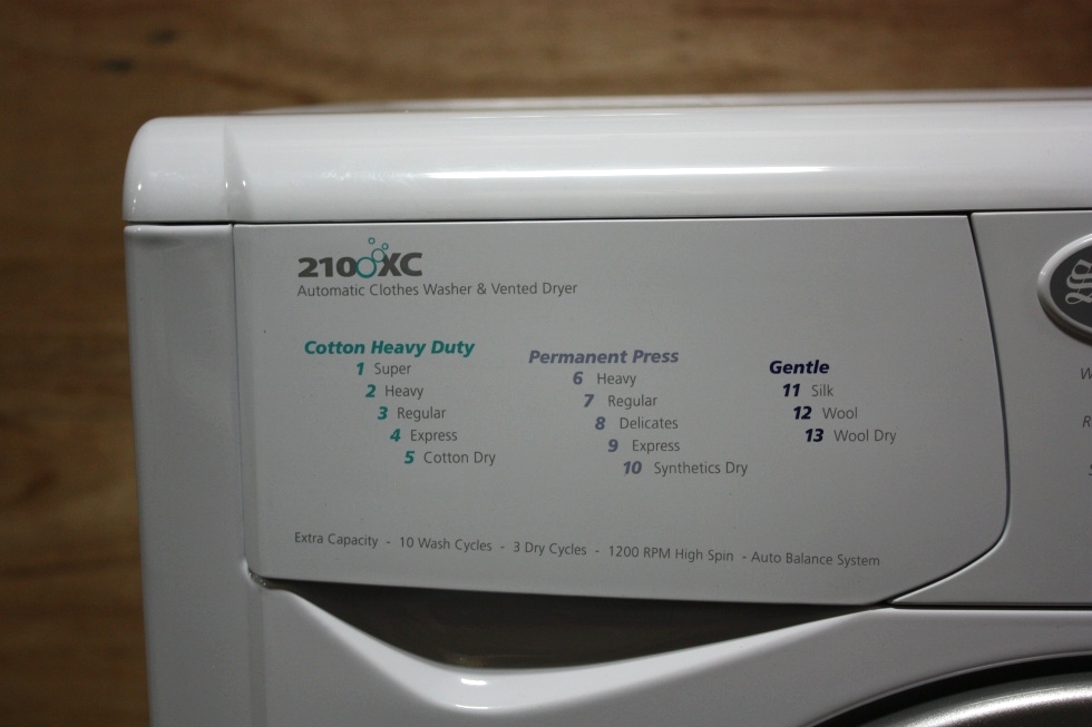 RV Appliances NEW SPLENDIDE EXTRA HIGH CAPACITY WASHER/DRYER COMBO RV