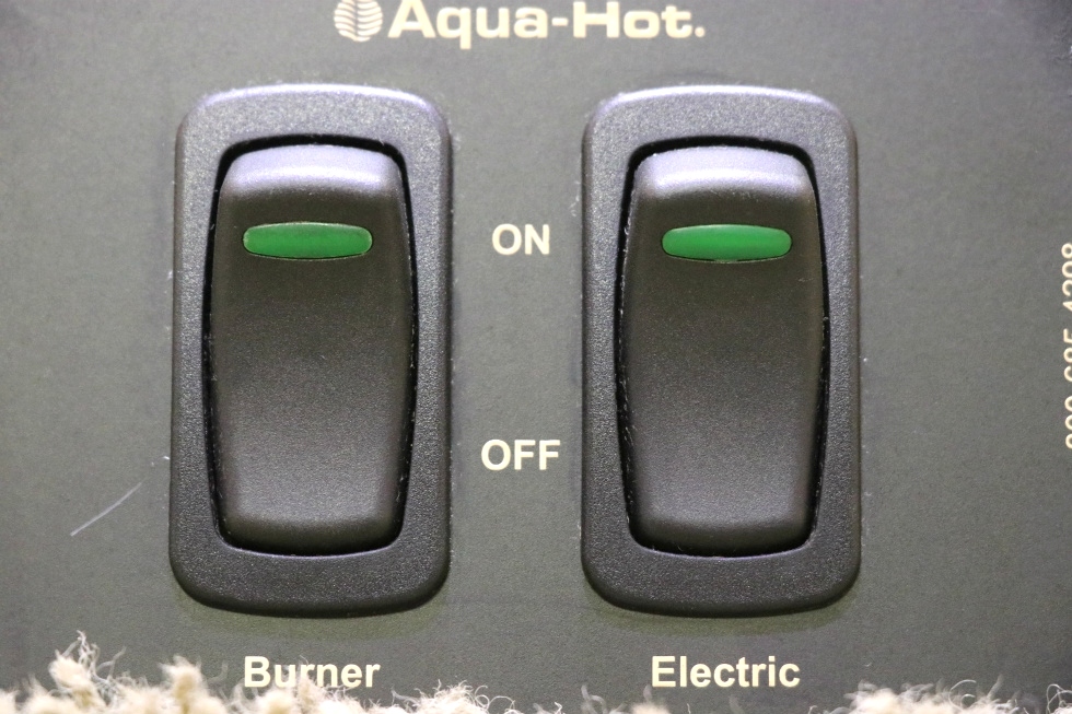 USED MOTORHOME AQUA-HOT 2 SWITCH PANEL RV PARTS FOR SALE RV Appliances 