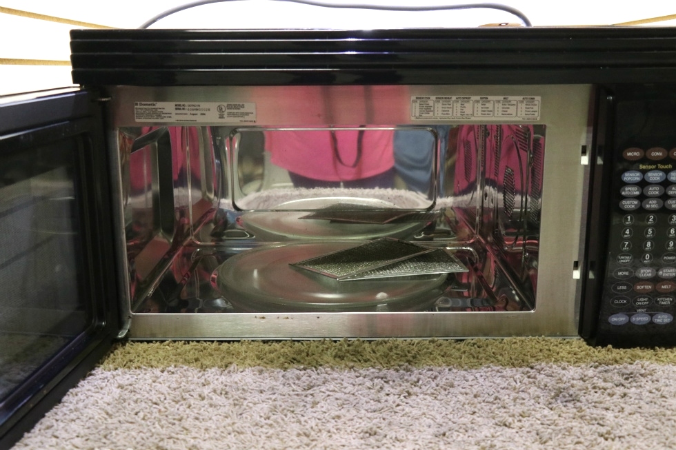 RV Appliances USED RV DOTRC17B DOMETIC MICROWAVE CONVECTION OVEN