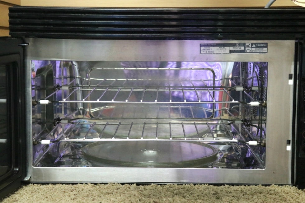 RV Appliances USED MOTORHOME GE JVM1790BK01 MICROWAVE / CONVECTION OVEN