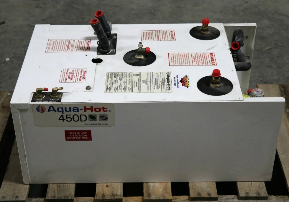 USED MOTORHOME AQUA-HOT AHE-450-DE4 HYDRONIC HEATING SYSTEM FOR SALE RV Appliances 