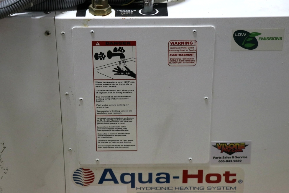 AHE-600-D03 USED MOTORHOME AQUA-HOT HYDRONIC HEATING SYSTEM FOR SALE RV Appliances 