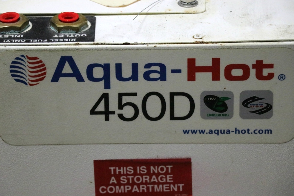 USED AHE-450-DE4 RV AQUA-HOT 450D HYDRONIC HEATING SYSTEM FOR SALE RV Appliances 