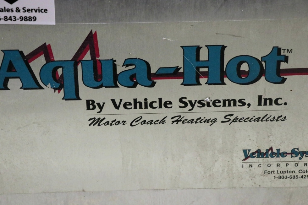 USED AHU-100-02S AQUA-HOT MOTOR COACH & MARINE HEATING SYSTEM FOR SALE RV Appliances 