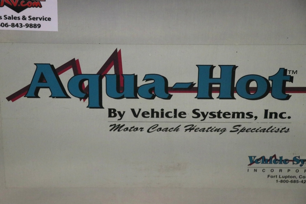 USED RV AQUA-HOT AHE-100-02S HEATING SYSTEM FOR SALE RV Appliances 