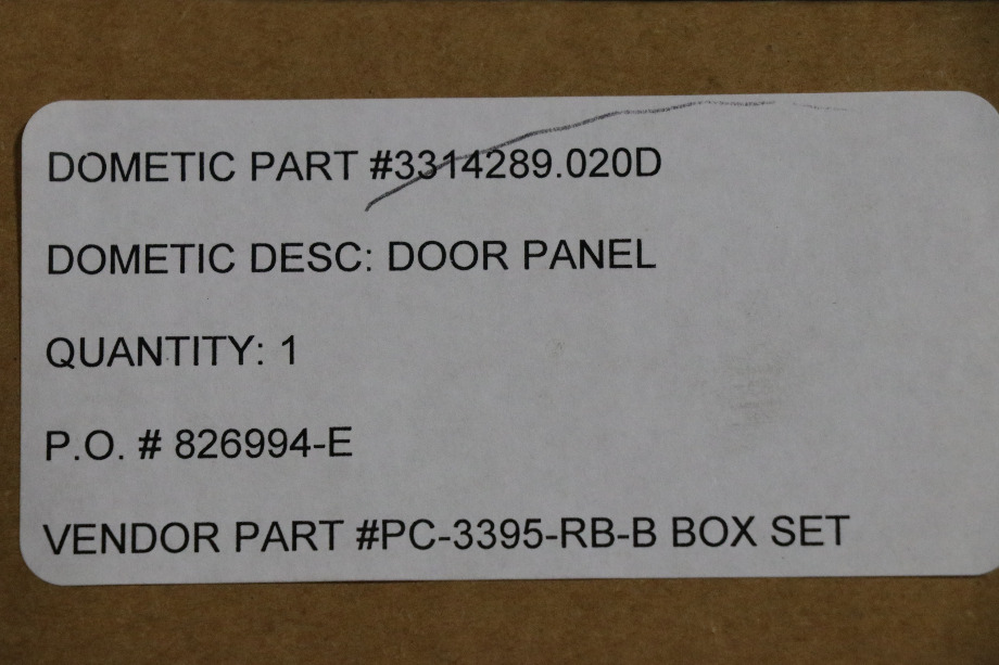 DOMETIC 3314289.020D RM3962 BRONZE RAISED REFRIGERATOR PANEL SET MOTORHOME PARTS FOR SALE RV Appliances 