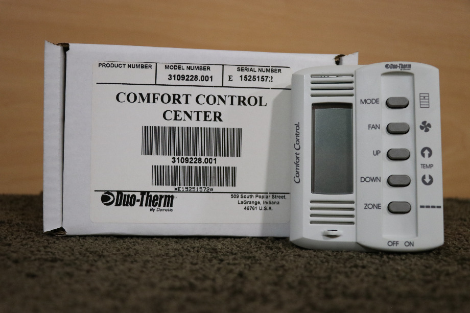 MOTORHOME DUO-THERM BY DOMETIC 5 BUTTON COMFORT CONTROL CENTER THERMOSTAT 3109228.001 FOR SALE RV Appliances 