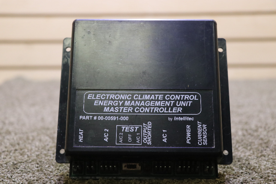 USED INTELLTIEC 00-00591-000 ELECTRONIC CLIMATE CONTROL RV PARTS FOR SALE RV Appliances 