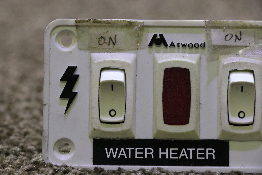 USED ATWOOD WATER HEATER SWITCH PANEL RV PARTS FOR SALE RV Appliances 