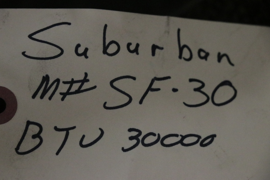 USED MOTORHOME SF-30 SUBURBAN FURANCE FOR SALE RV Appliances 