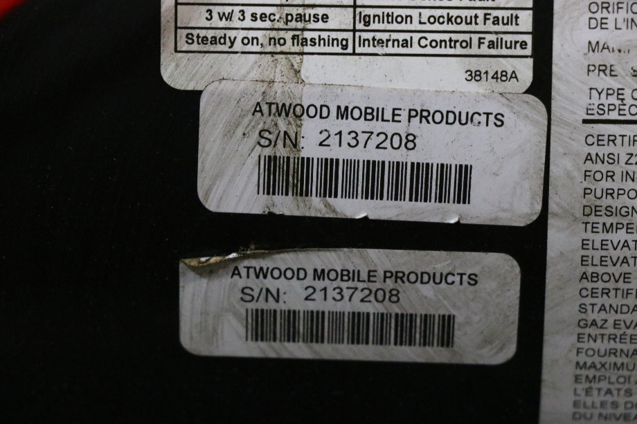 RV Appliances USED RV ATWOOD 8531IVDCLP FURNACE FOR SALE RV Furnaces