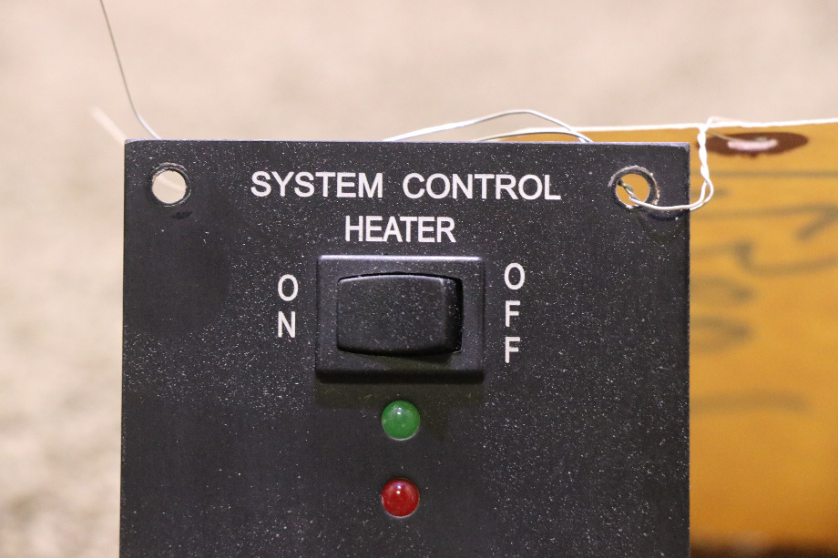 USED RV HURRICANE SYSTEM CONTROL HEATER ON / OFF SWITCH PANEL FOR SALE RV Appliances 