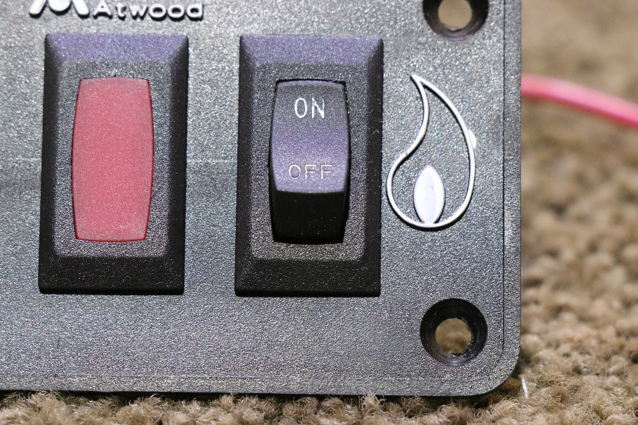 USED MOTORHOME ATWOOD WATER HEATER SWITCH PANEL FOR SALE RV Appliances 