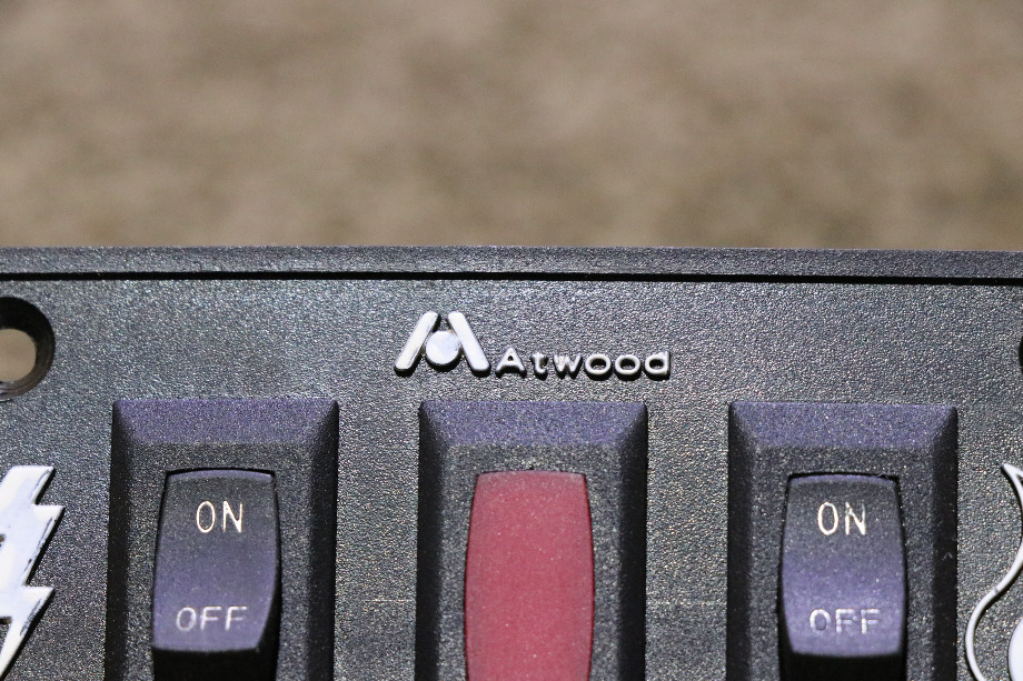 USED MOTORHOME ATWOOD WATER HEATER SWITCH PANEL FOR SALE RV Appliances 
