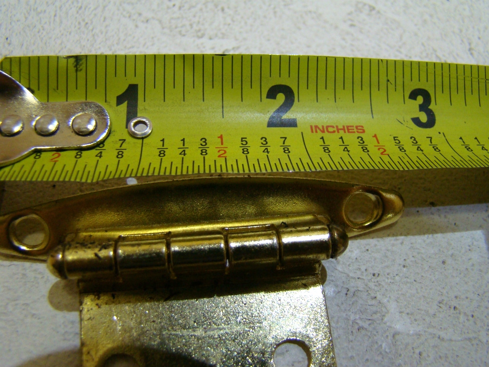SET OF 10 GOLD DOOR HINGES SIZE: 2.5 INCHES RV Interiors 