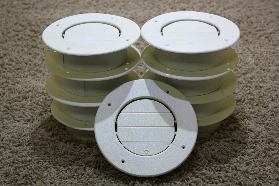 USED SET OF 9 ROUND CEILING VENT RV PARTS FOR SALE RV Interiors 