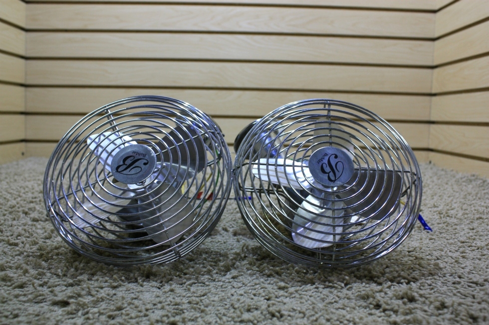 USED SET OF 2 BOMAR MOTORHOME DASH FANS CF-712 FOR SALE RV Interiors 