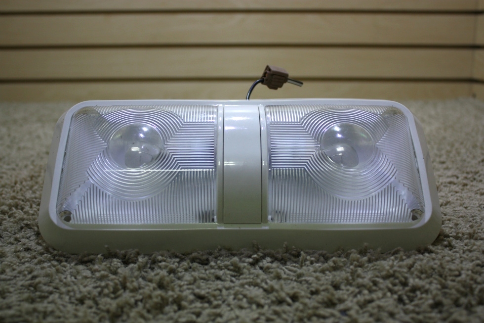 USED DOUBLE LENS RV CEILING LIGHT FIXTURE FOR SALE RV Interiors 