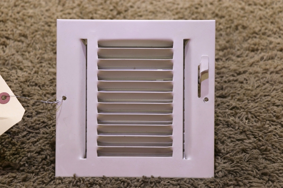 USED MOTORHOME WHITE SQUARE METAL CEILING VENT FOR SALE RV Interiors 