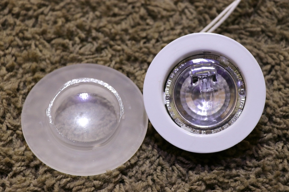 RV Interiors USED INTERIOR RV MODEL 81229 PUCK LIGHT FIXTURE FOR SALE