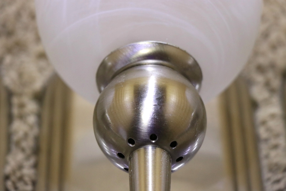 RV Interiors USED SET OF 3 RV INTERIOR WALL LIGHT FIXTURES FOR SALE