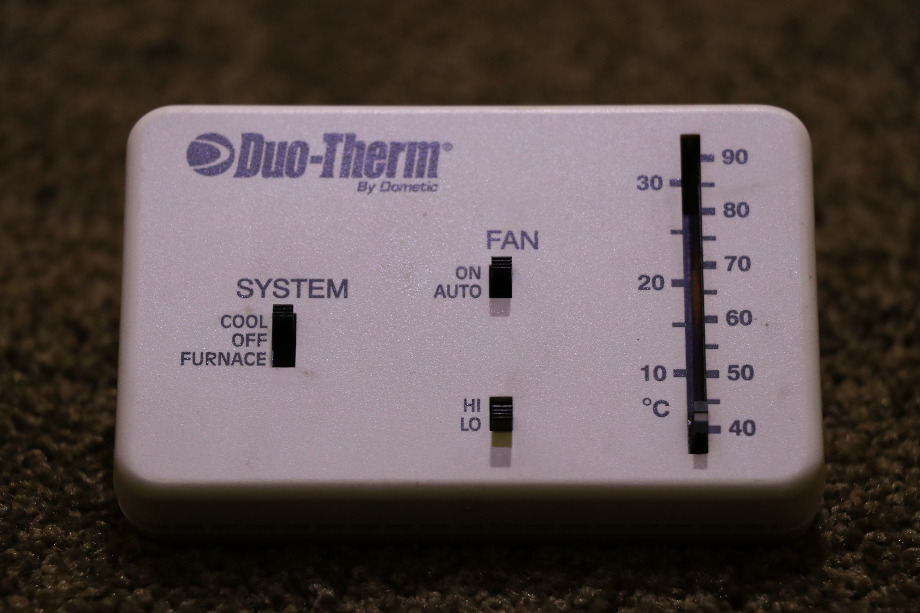 USED RV DUO-THERM BY DOMETIC 3107612.024 WALL THERMOSTAT FOR SALE RV Interiors 