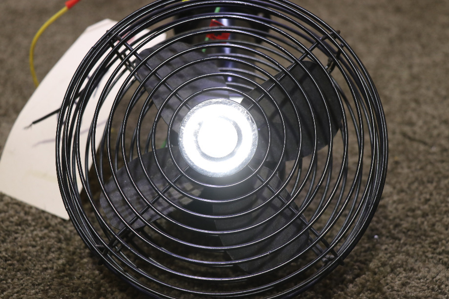 RV Interiors USED 3A00032 6 INCH BLACK DASH FAN RV PARTS FOR SALE Dash