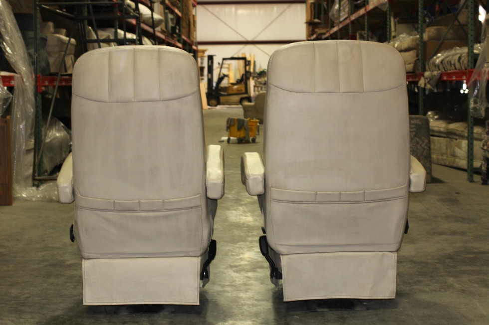 RV Furniture FLEXSTEEL RV CAPTAIN CHAIR SET W/ POWER FOOTREST RV Captains Chairs RV SALVAGE
