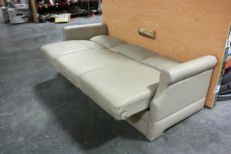 Rv Furniture Used Flexsteel Tan, Flexsteel Rv Sofa Sleeper