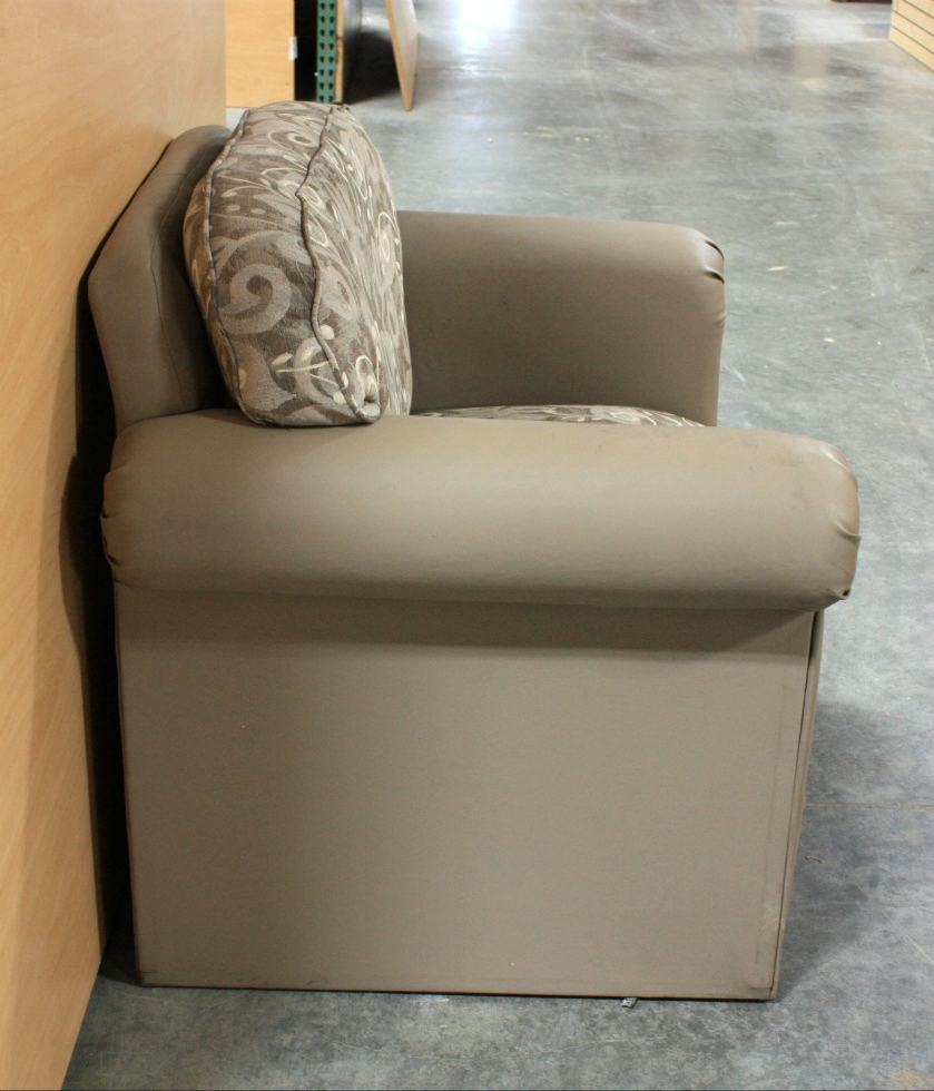 USED VINYL AND CLOTH CHAIR RV FURNITURE FOR SALE RV Furniture 
