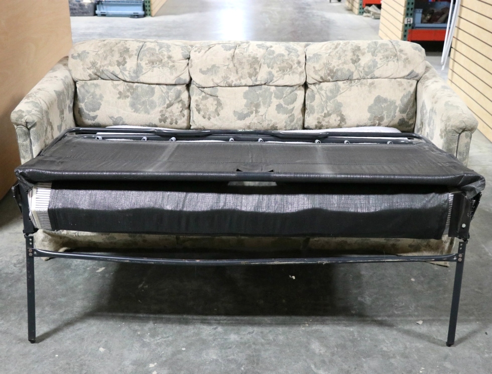 RV Furniture USED RV CLOTH PULL OUT SLEEPER SOFA MOTORHOME FURNITURE