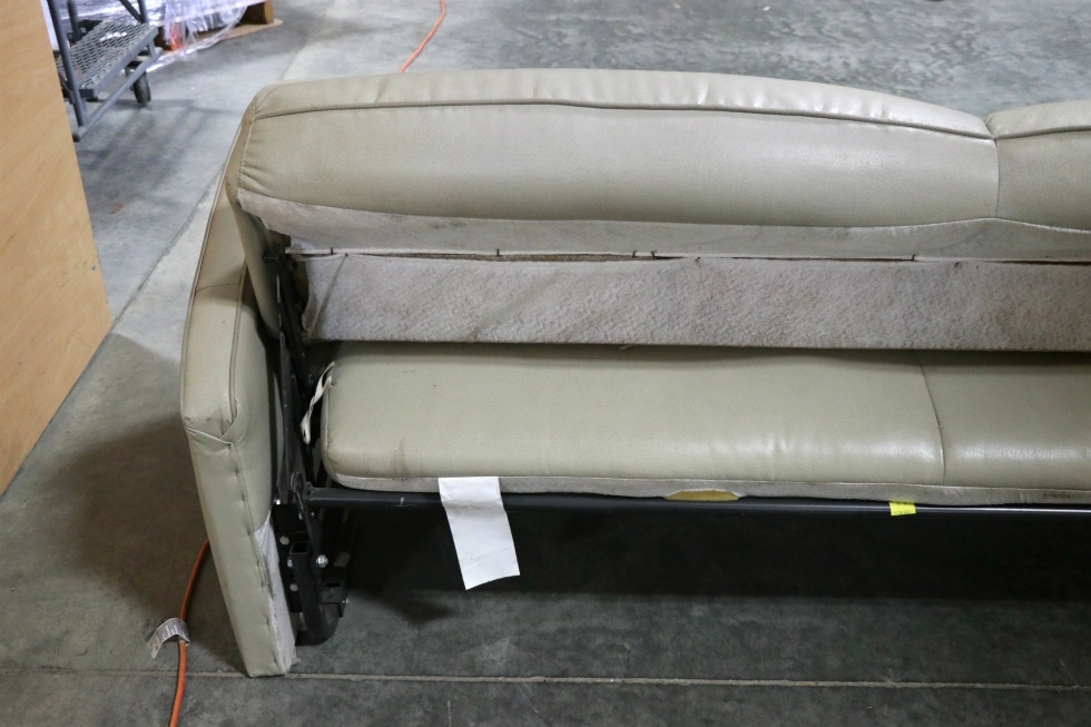 RV Furniture USED MOTORHOME FLEXSTEEL LEATHER AND SUEDE JACK KNIFE