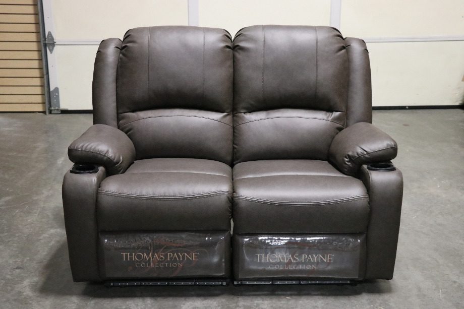 CHOCOLATE THOMAS PAYNE RECLINER LOVESEAT RV FURNITURE FOR SALE RV Furniture 