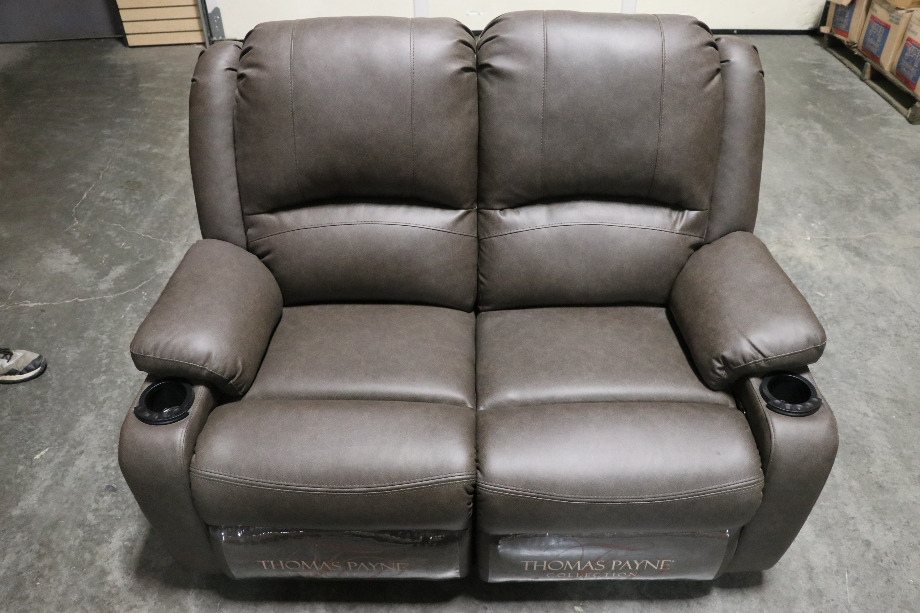 CHOCOLATE THOMAS PAYNE RECLINER LOVESEAT RV FURNITURE FOR SALE RV Furniture 