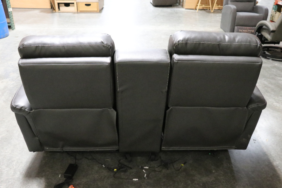 RV Furniture ELECTRIC CHARCOAL THOMAS PAYNE THEATER SEATING MOTORHOME