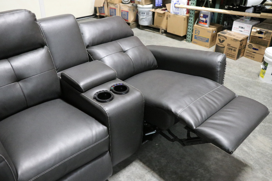 RV Furniture ELECTRIC CHARCOAL THOMAS PAYNE THEATER SEATING MOTORHOME