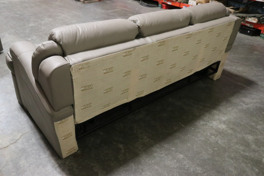 USED RV/MOTORHOME GREY PULL OUT SLEEPER SOFA WITH 2 FOOTREST FOR SALE RV Furniture 