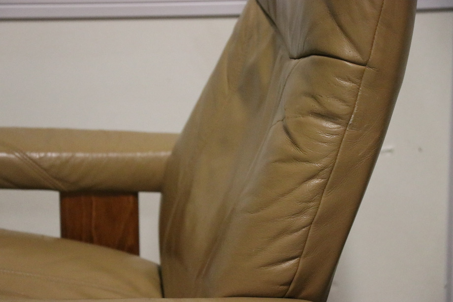 USED BROWN SWIVEL EURO CHAIR MOTORHOME FURNITURE FOR SALE RV Furniture 